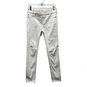2/$30 Liverpool Jeans Company - Sienna White Pull-On Legging Jeans Slim Fit - 6